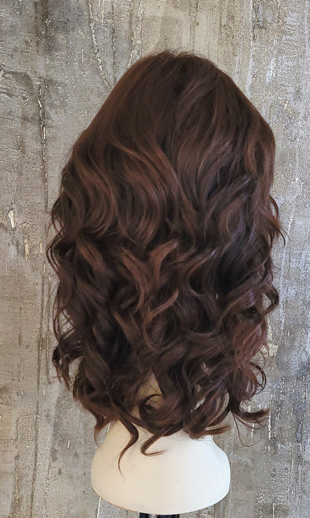 100% EUROPEAN PROCESSED HUMAN NATURAL WAVY HAIR 17" LONG
