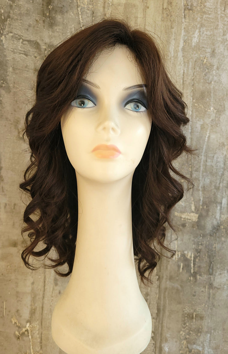 100% EUROPEAN PROCESSED HUMAN NATURAL WAVY HAIR 17" LONG