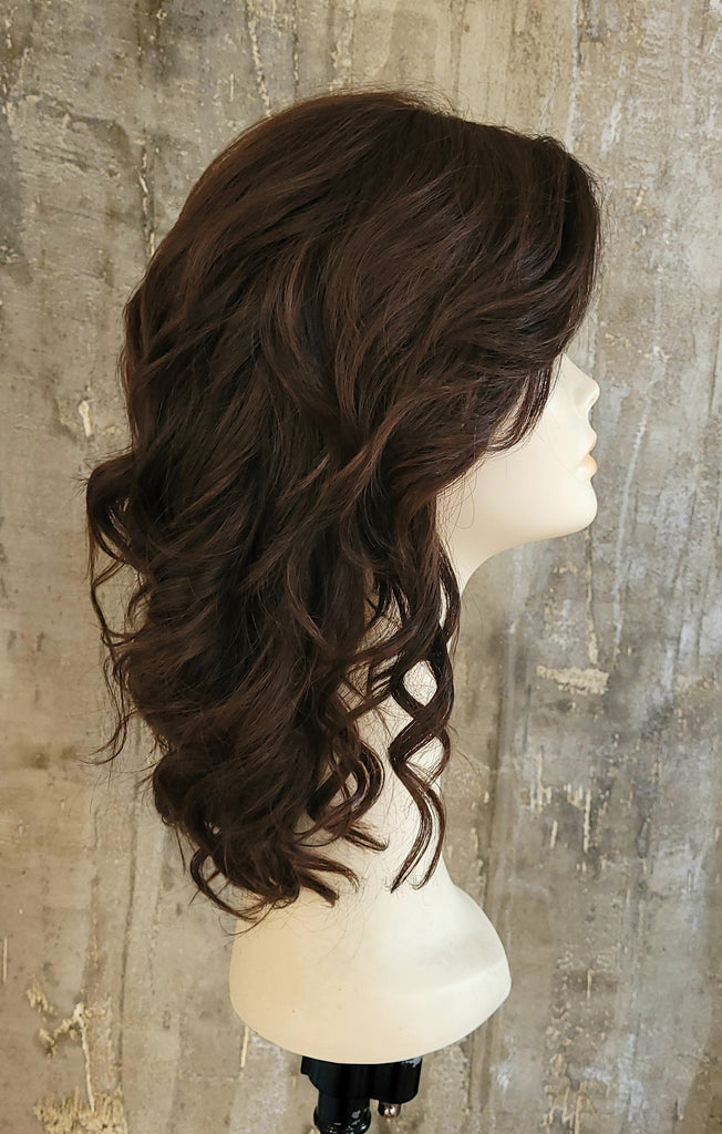 100% EUROPEAN PROCESSED HUMAN NATURAL WAVY HAIR 17" LONG