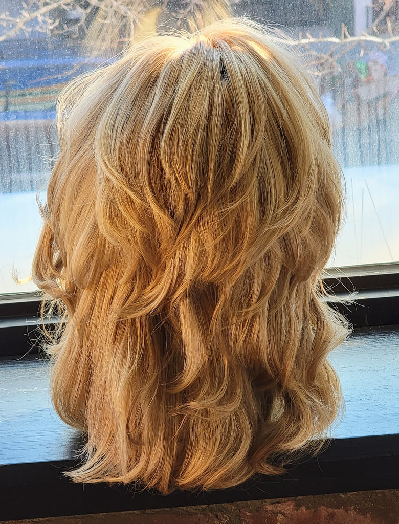Blond With Ash Highlights
