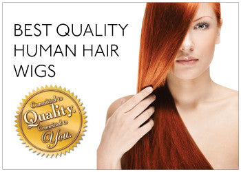 100% Human Hair Wigs